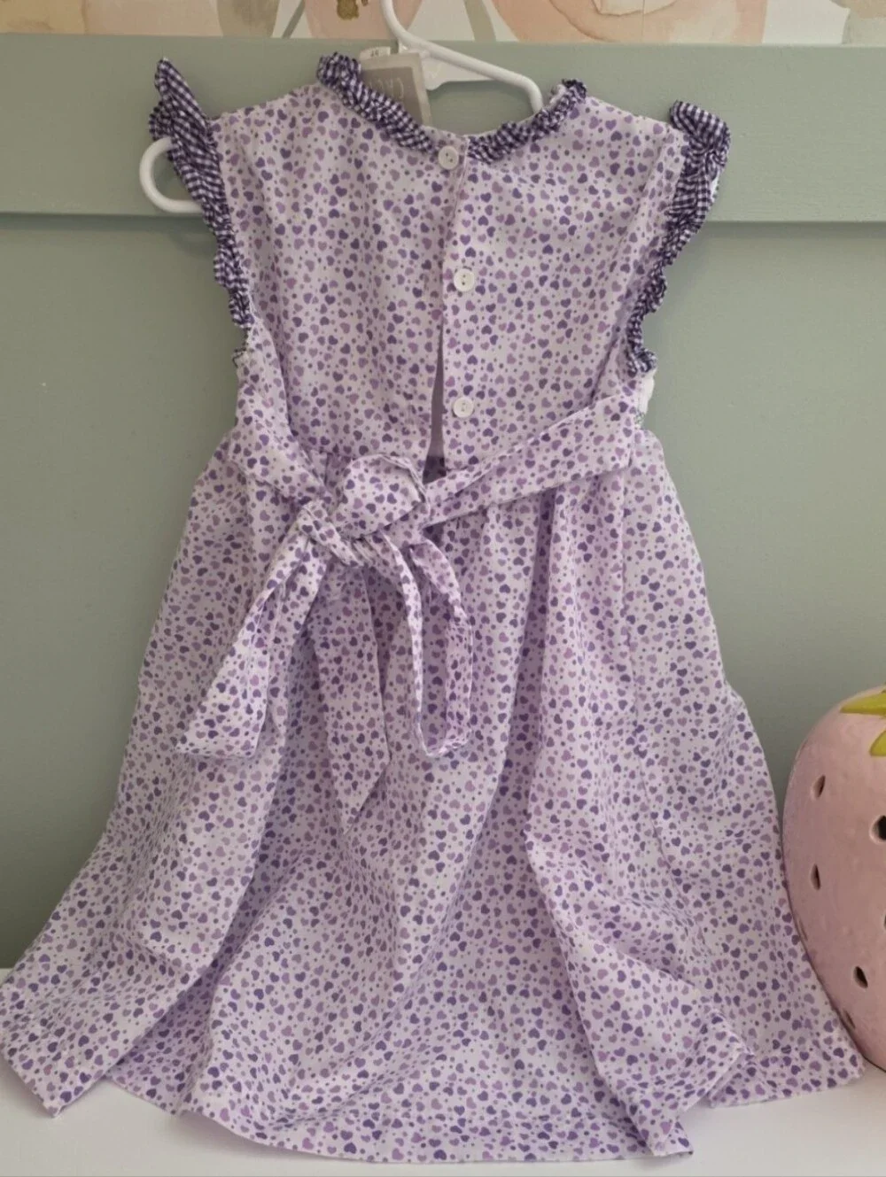 Lil Cactus 3t Smocked Mermaid Print Kids Dress
